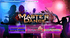 Desktop Screenshot of masterdance.com.mx